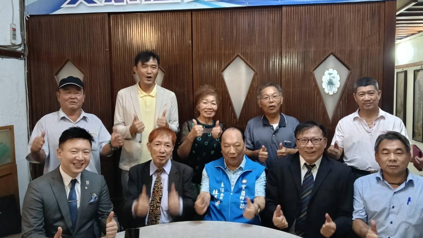 昔挺綠今跨黨派相挺!江聰淵前後援會長游能勇蘇澳組隊力拱吳宗憲攻縣府
