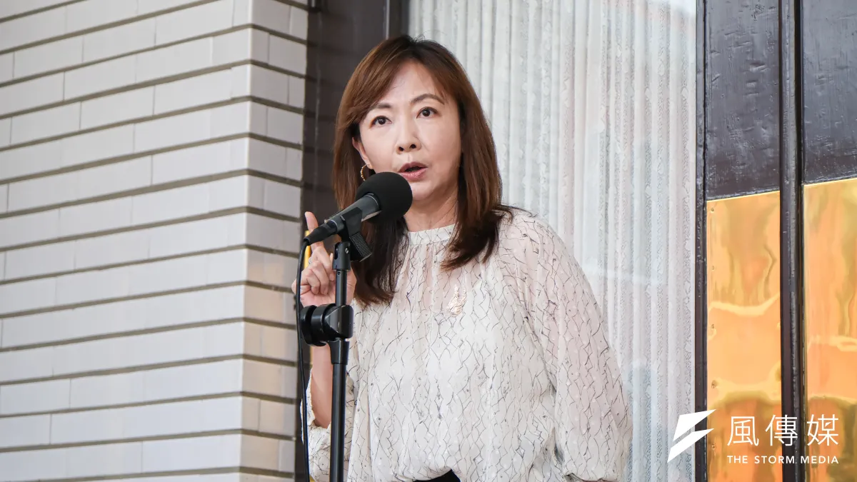 民進黨立委郭昱晴因「公審路人」爭議,及她的丈夫被在野黨質疑於中國賺紅錢,成為輿論焦點。(資料照,劉偉宏攝)