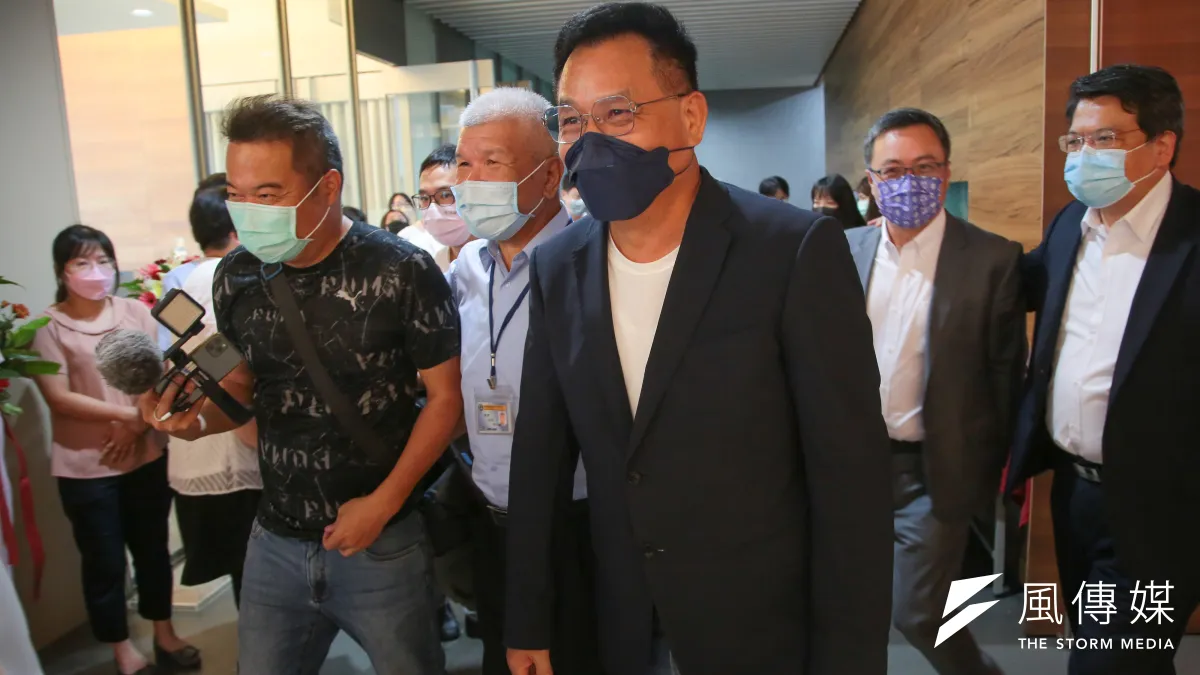 國民黨新竹市長參選人林耕仁民調竟落到第三?(顏麟宇攝)