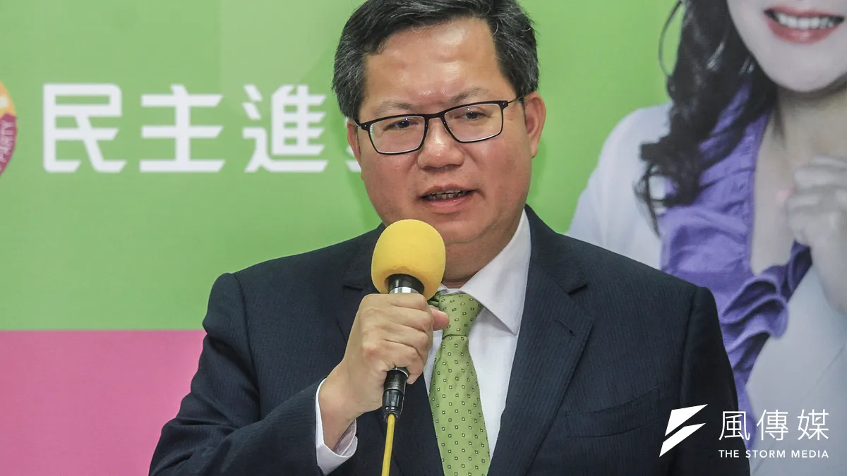 對於台北市長柯文哲說自己會接手下任閣揆,桃園市長鄭文燦(見圖)答27日表示,「柯市長想太多了。」(資料照,蔡親傑攝)