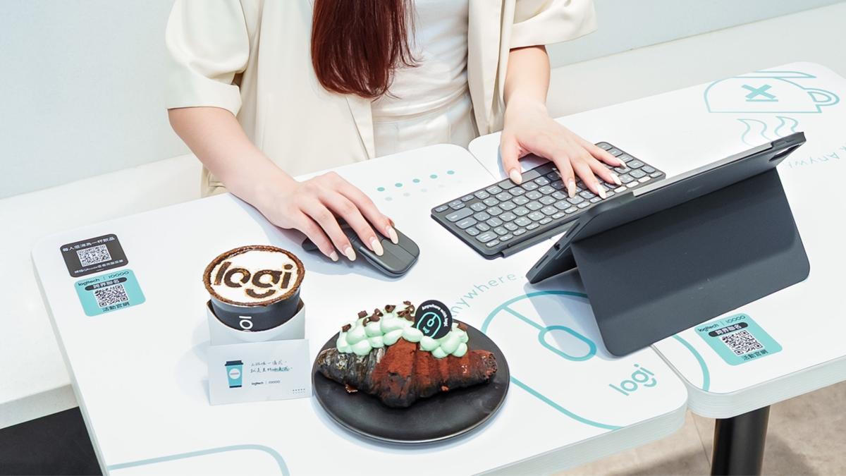 數位游牧族聖地!羅技首度跨界 Ten Thousand Coffee 行動辦公新品、限定聯名餐點齊登場