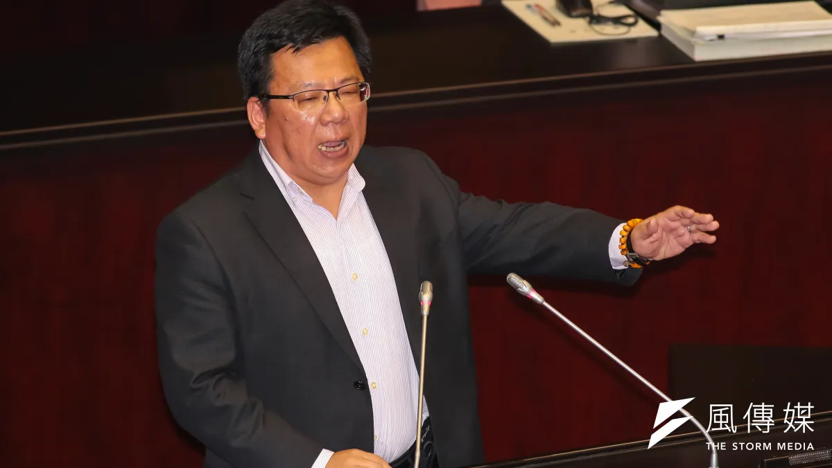 民進黨立委李俊俋籲卸任官員赴中應自重。(資料照,顏麟宇攝)