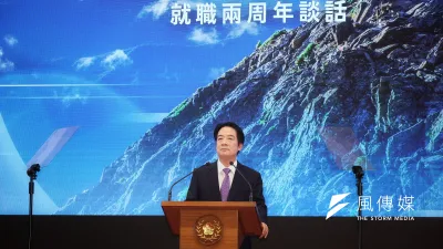 總統賴清德(見圖)20日發表就職兩周年談話。(資料照,柯承惠攝)