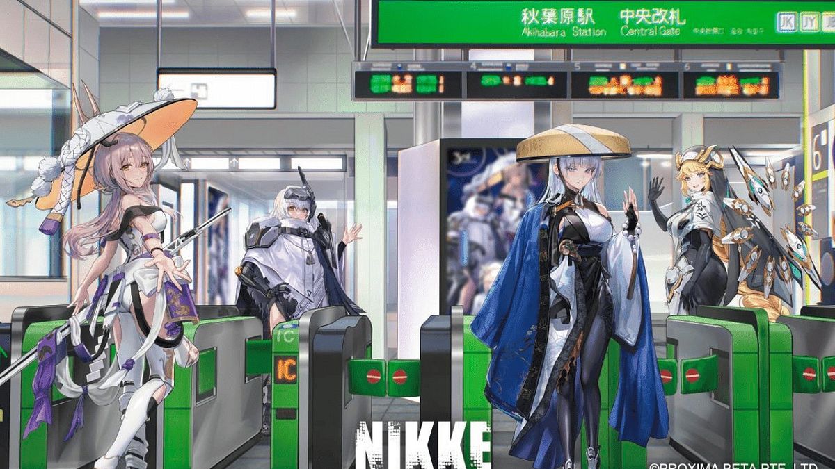 エキュート秋葉原が『勝利の女神:NIKKE』と初めてコラボし、買い物とAR撮影で限定ステッカーがもらえるキャンペーンを11月1日から開催する。(写真/JR東日本クロスステーション デベロップメントカンパニーPR事務局提供) エキュート秋葉原が『勝利の女神:NIKKE』と初めてコラボし、買い物とAR撮影で限定ステッカーがもらえるキャンペーンを11月1日から開催する。(写真/JR東日本クロスステーション デベロップメントカンパニーPR事務局提供)