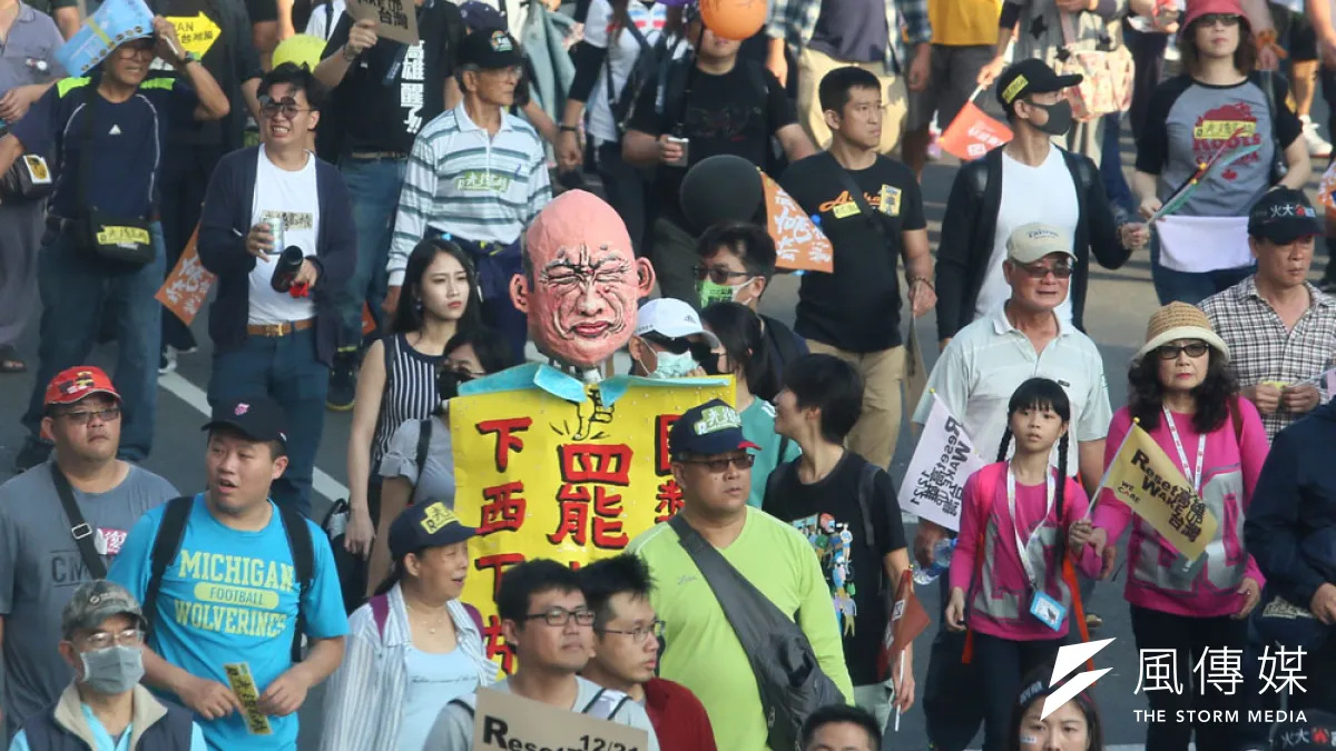 罷韓投票確定在6月6日進行,武漢肺炎疫情罩頂下不利罷韓團體動員。疫情無疑是罷韓案最大變數。(柯承惠攝)