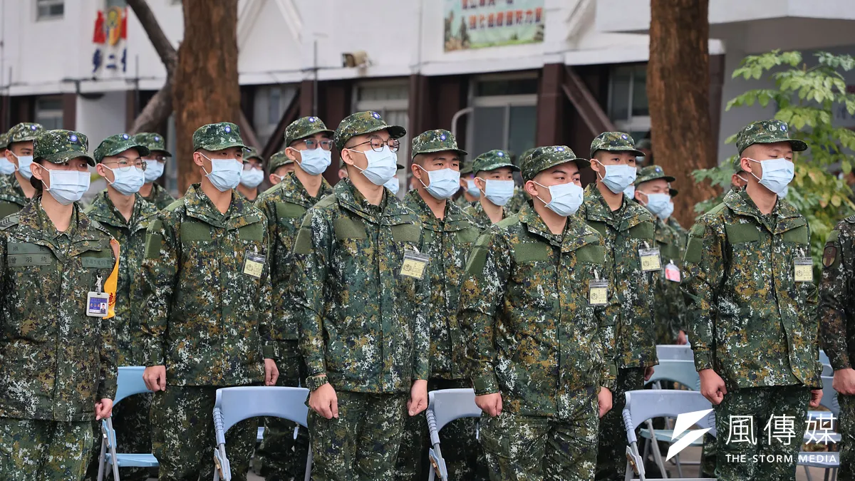 義務役役期恢復成一年,首梯役男1月25日入營接受入伍訓練,圖為成功嶺受訓役男聽取法紀教育課程。(資料照,柯承惠攝)