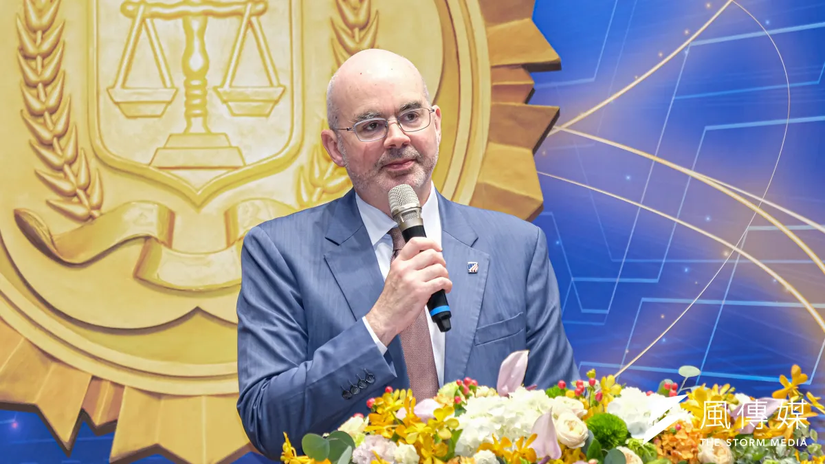 美國在台協會(AIT)處長谷立言。(劉偉宏攝)