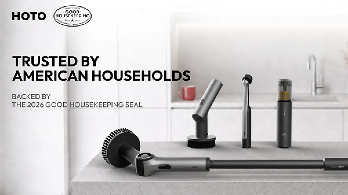 HOTO Earns 2026 Good Housekeeping Seal for Four Cleaning Home Tools