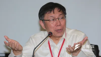 台北市長柯文哲今天定調三創「差不多落幕了」。(資料照,余志偉攝)