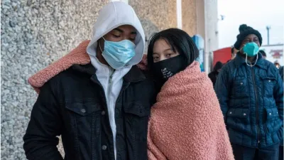 Queues have formed at shops in Texas where many are unused to freezing temperatures