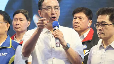 在野勢力分裂的局面將迎來轉機?據了解,國民黨中央選戰策略已定,將不再理會墊底的郭台銘,朱立倫(見圖)已下定決心,最快9月底前就會把藍白合正式端上檯面。(資料照,柯承惠攝)