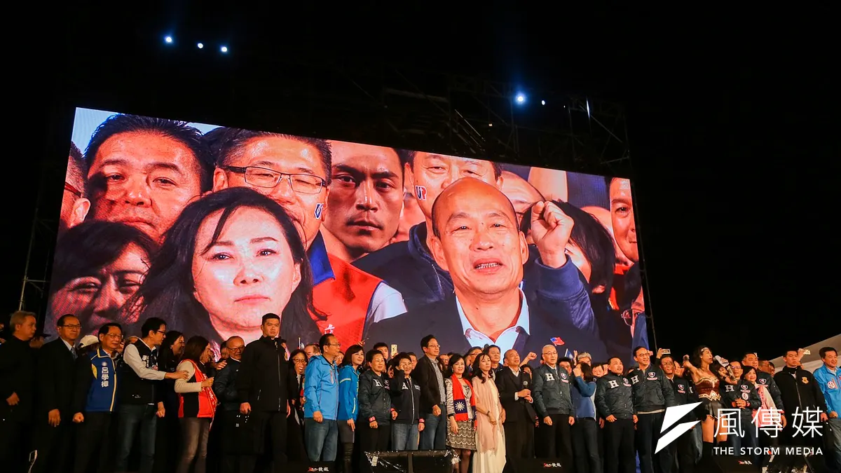 被打回流寇原型的韓國瑜們,必將成為百年大黨甩不掉的大禍害,身為局外人,也只好請赤膽忠誠的國民黨人自求多福了!(資料照,簡必丞攝)
