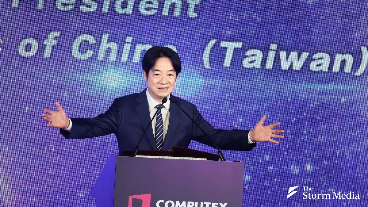 President Lai Ching-te announced an additional NT$235.7 billion in expenditure, with a NT$10,000 cash payout per person next year. (File photo, by Ke Chenghui)