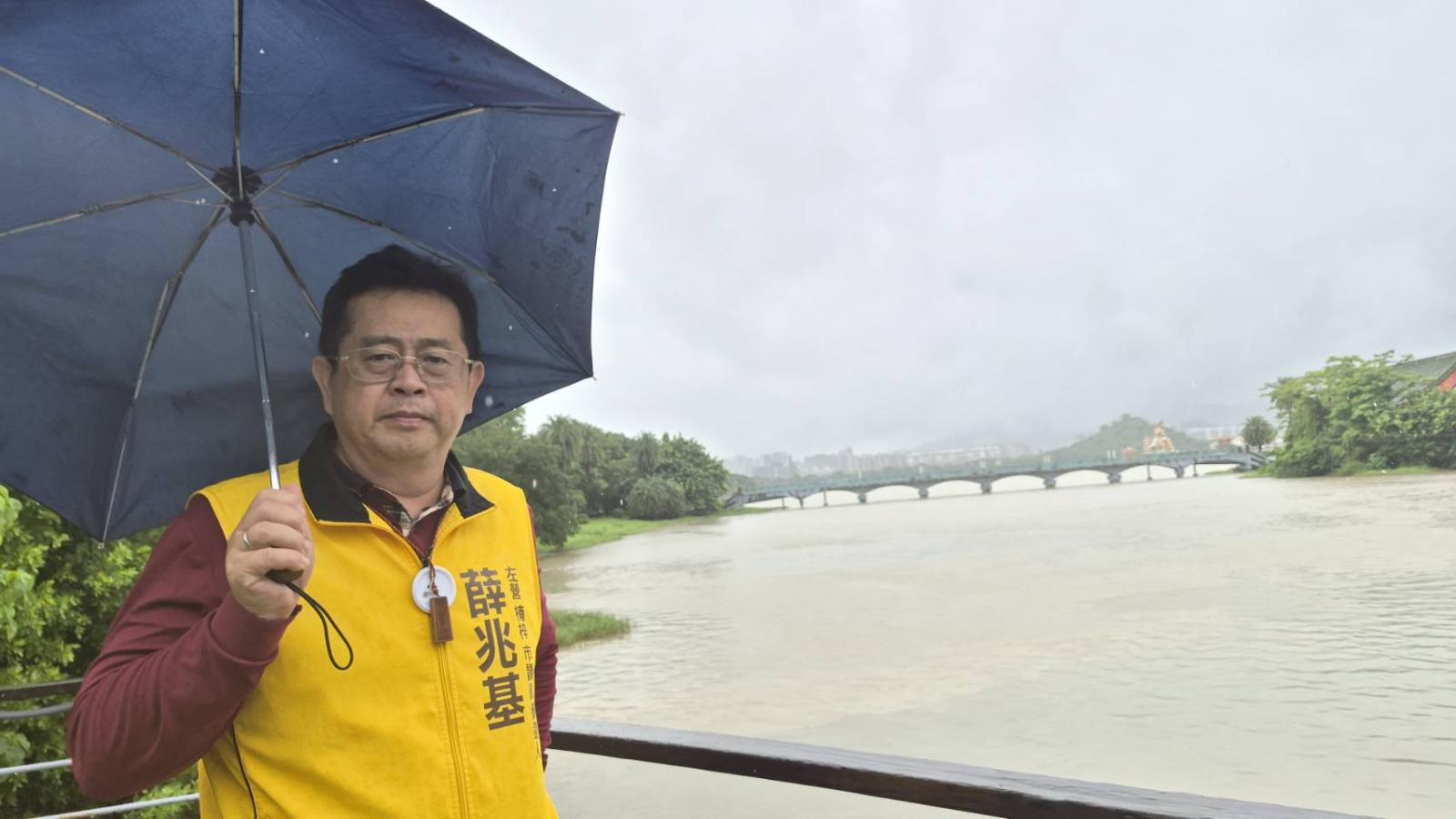 大雨過後問題解決了嗎?薛兆基喊「N+1」:監督不能只剩會勘 要把工程追到問題解決