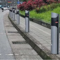 スマート路側設備を活用した駐車サービスのイメージ図。(写真/新北市交通局提供) スマート路側設備を活用した駐車サービスのイメージ図。(写真/新北市交通局提供)