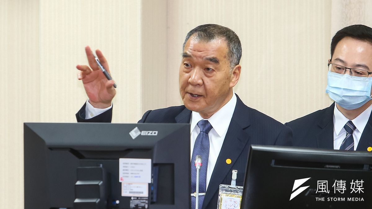 國安局長邱國正(見圖)坦言兩岸全面開戰機率「比平常高」。(顏麟宇攝) 國安局長邱國正(見圖)坦言兩岸全面開戰機率「比平常高」。(顏麟宇攝)