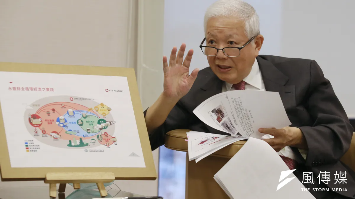 何壽川:想要淨零碳排,農業是關鍵。(柯承惠攝)