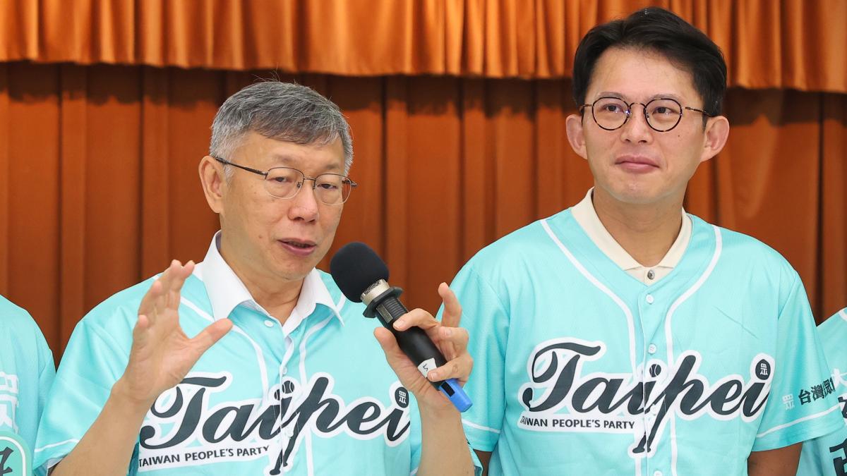 直言聽不懂沈伯洋「台北天際線」政見 柯文哲酸:我第一個想到的是鐵皮屋頂