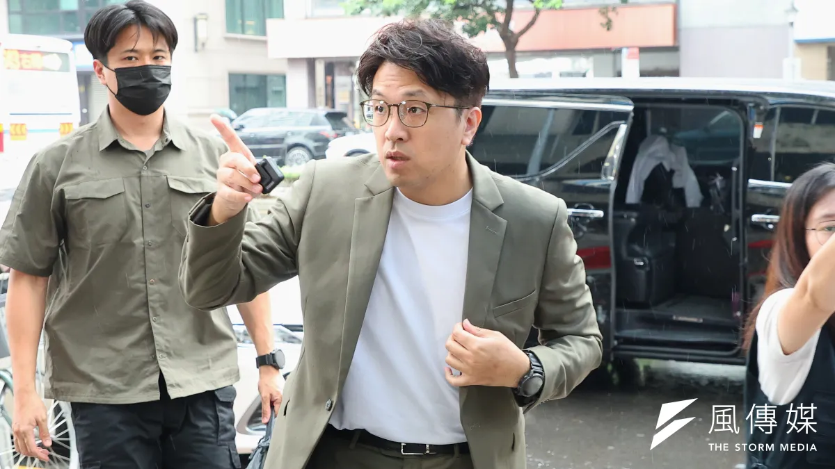 TVBS最新民調指出,民進黨台北市長參選人沈伯洋(見圖)支持度為30%,媒體人黃揚明對此表示,其實並不弱。(顏麟宇攝)