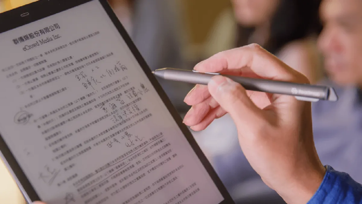 雲端時代來臨,越來越多人使用電子書閱讀器。(mooInk,Readmoo.com)