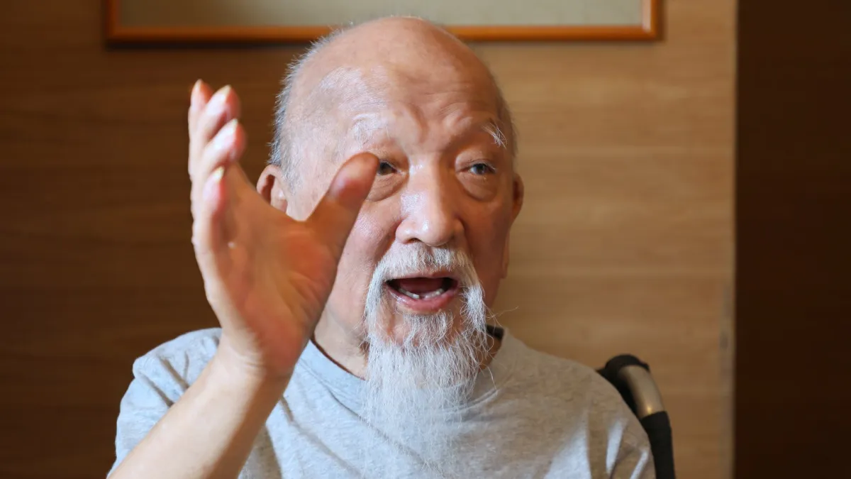 作家張拓蕪今(29)日凌晨辭世,享受90歲。(取自《文訊》臉書專頁)