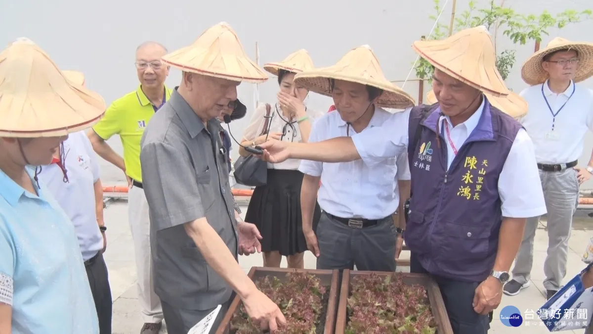 天山里綠屋頂成果豐 黃大洲分享經驗