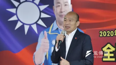 國民黨總統候選人韓國瑜(見圖)日前接受脫口秀網路節目《博恩夜夜秀》專訪,內容中主持人的調侃、韓國瑜對各議題的回應等,引發熱烈討論。(資料照,盧逸峰攝)