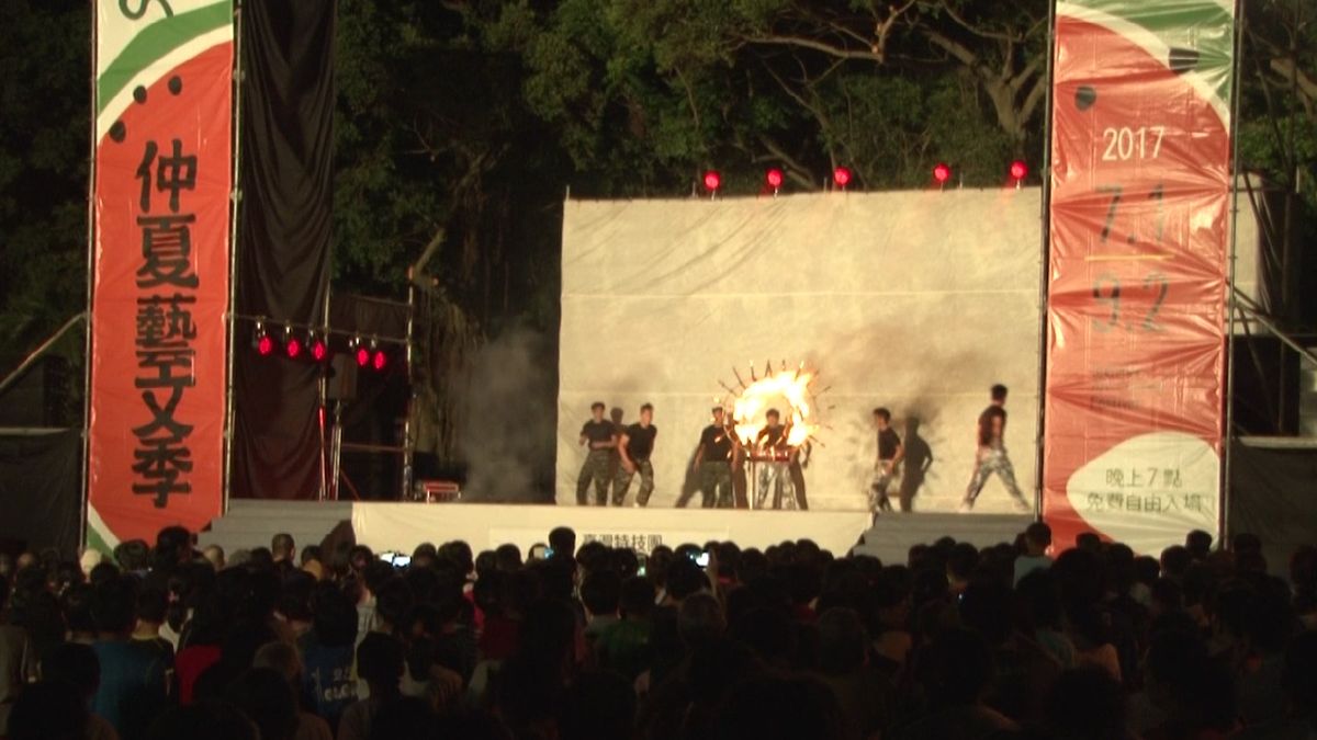 新竹市仲夏藝文季 特技表演技驚四座 新竹市仲夏藝文季 特技表演技驚四座