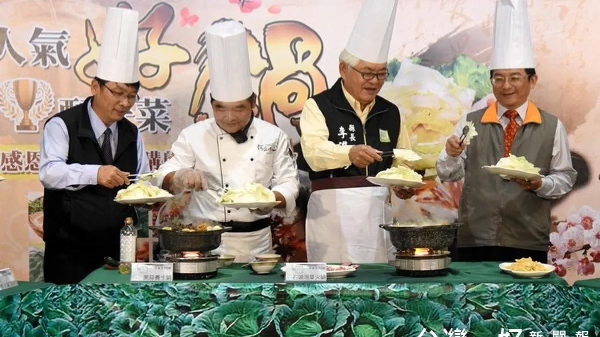 高麗菜大盛產 雲縣促銷助菜農