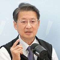 台湾の重鎮政治学者、呉玉山氏。米中交渉で台湾が「商品化」される可能性を警告し、「警戒が必要」と訴えている。(写真/楊騰凱撮影) 台湾の重鎮政治学者、呉玉山氏。米中交渉で台湾が「商品化」される可能性を警告し、「警戒が必要」と訴えている。(写真/楊騰凱撮影)