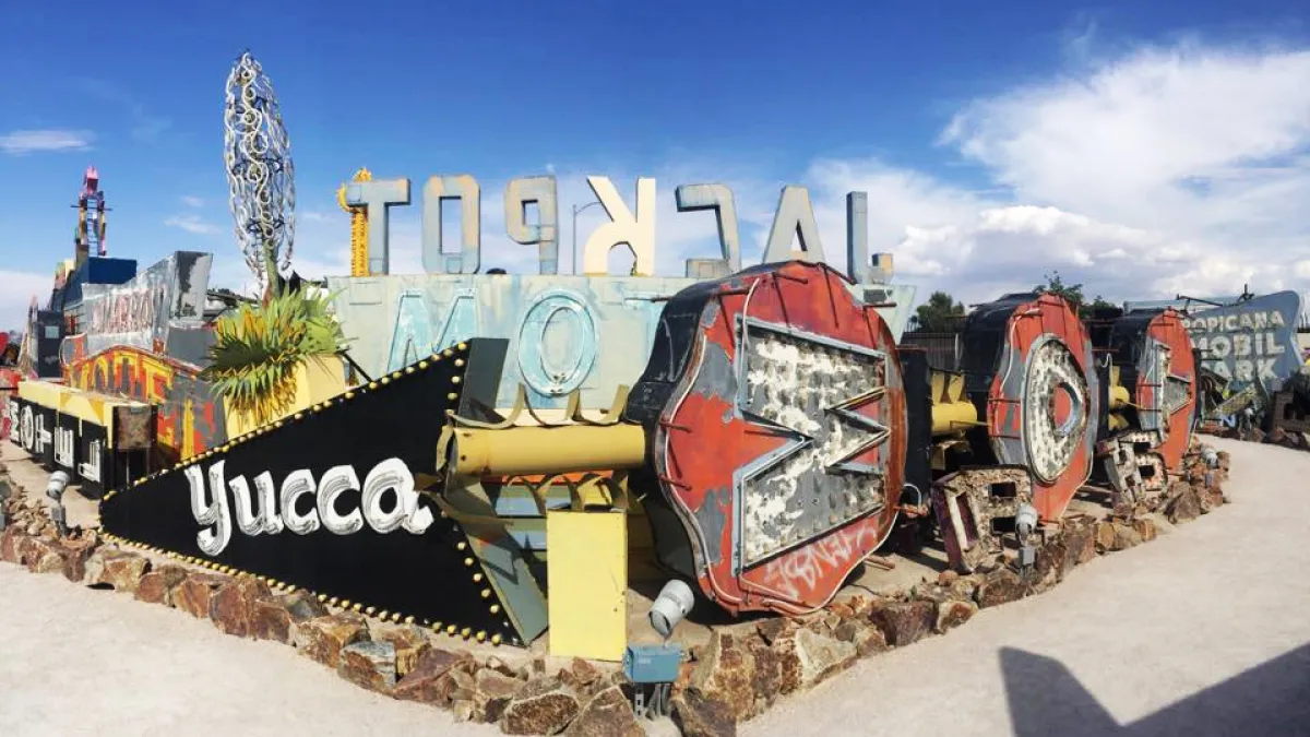 拉斯維加斯的霓虹燈博物館(圖/The Neon Museum)