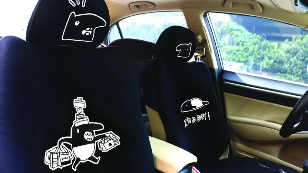 馬來貘推出超療癒汽車用品 上市搶手