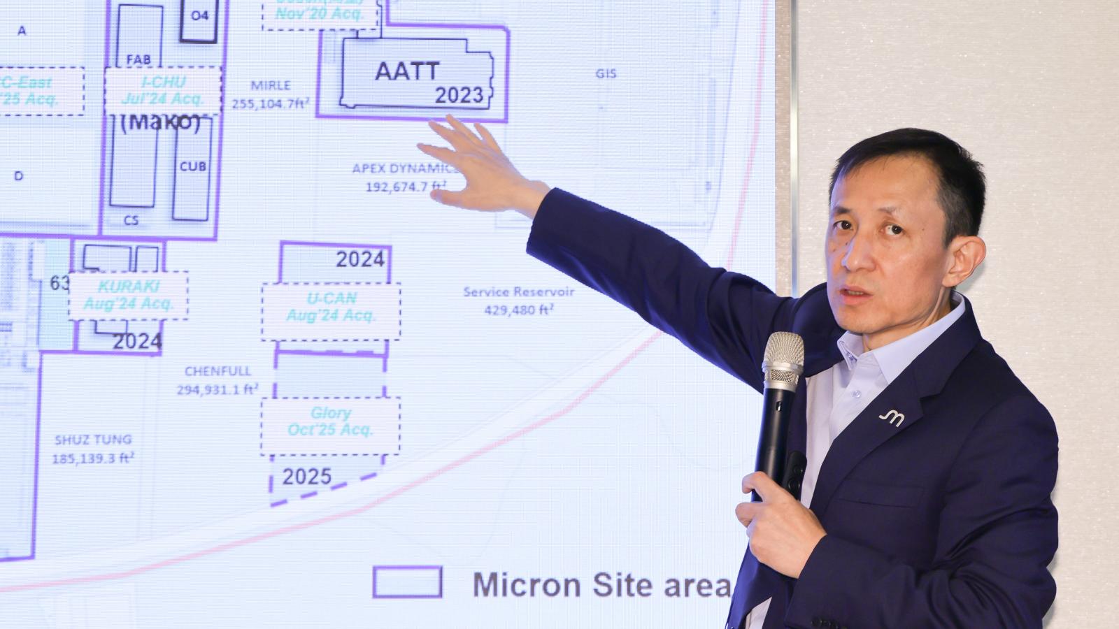 AI記憶體需求爆發!美光在台投資突破1.6兆元、四地同步擴產:台中封裝新廠10月中啟用、桃園布局EUV