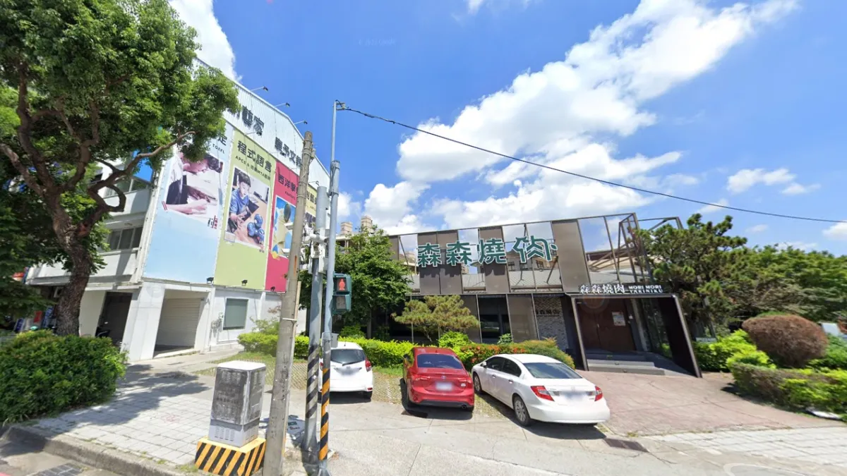 森森燒肉坐落在台灣大道四段角頭間,是當地頗有名氣的燒肉餐廳。(圖/翻攝自Google Maps)