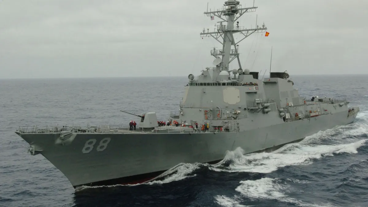 美國海軍阿利伯克級驅逐艦「普雷貝爾號」(USS Preble、DDG-88)。(美國海軍官網)