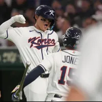 March 8, 2026: Kim Do-young hits a two-run home run in the sixth inning during the Taiwan-Korea game. (Associated Press) March 8, 2026: Kim Do-young hits a two-run home run in the sixth inning during the Taiwan-Korea game. (Associated Press)