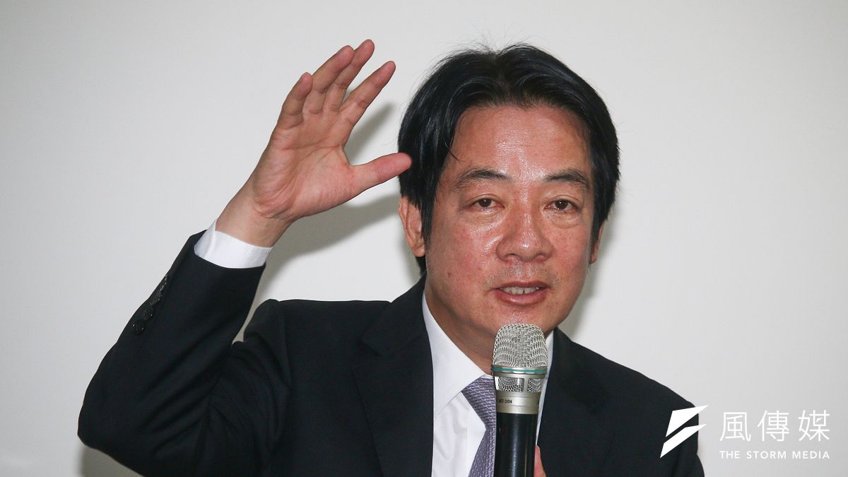 前行政院長賴清德在民進黨提名初選陷入苦戰。(蔡親傑攝) 前行政院長賴清德在民進黨提名初選陷入苦戰。(蔡親傑攝)