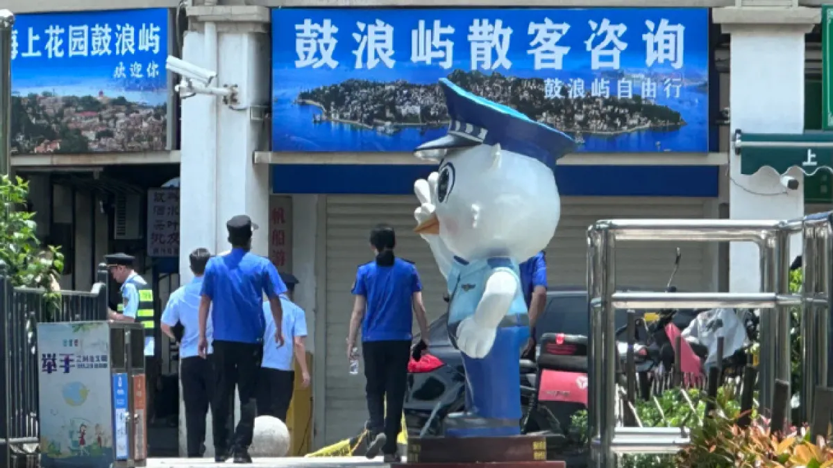 廈門鼓浪嶼爆出計程車司機、導遊、店家聯手「宰客一條龍」。(圖/翻攝自微博/央視新聞)