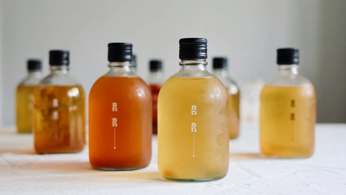 以台灣精品康普茶為品牌特色的茗茗茶香檳,已成為貴婦名媛飲品新寵(圖片來源:茗茗茶香檳)