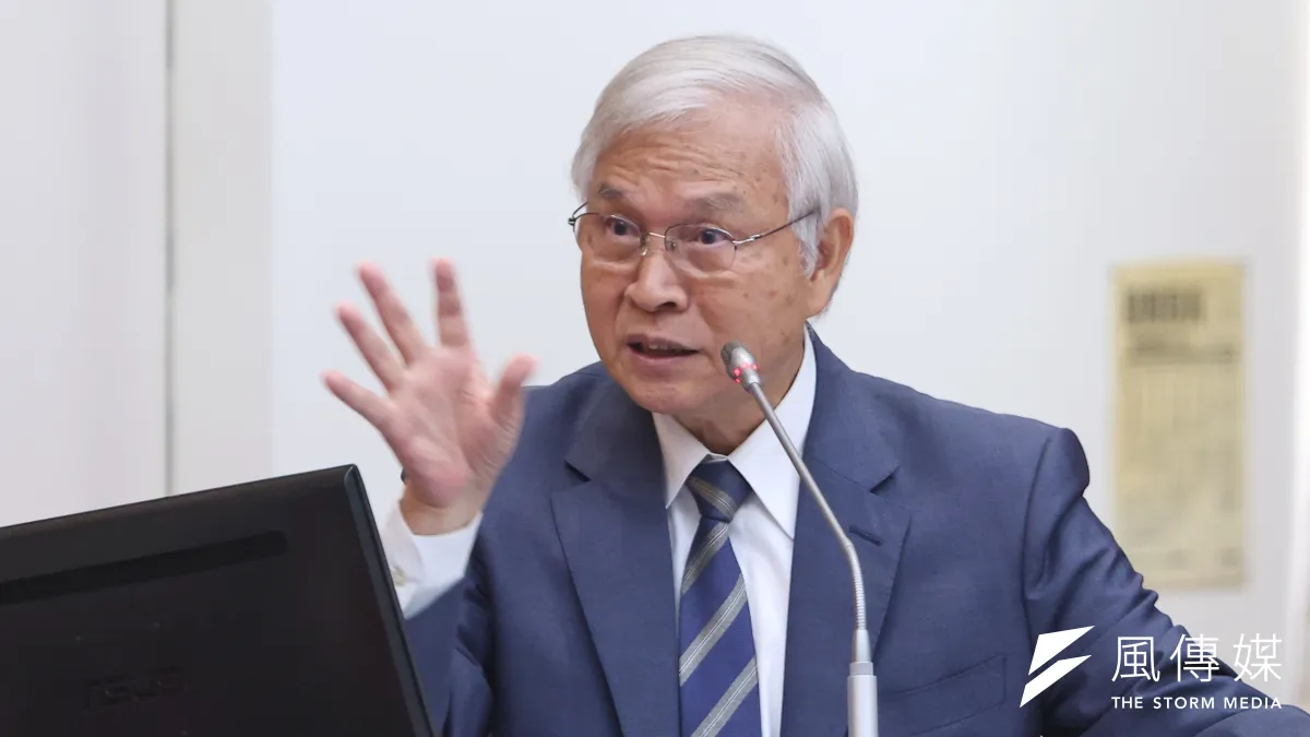 央行總裁楊金龍9日於財政委員會備詢。(顏麟宇攝)