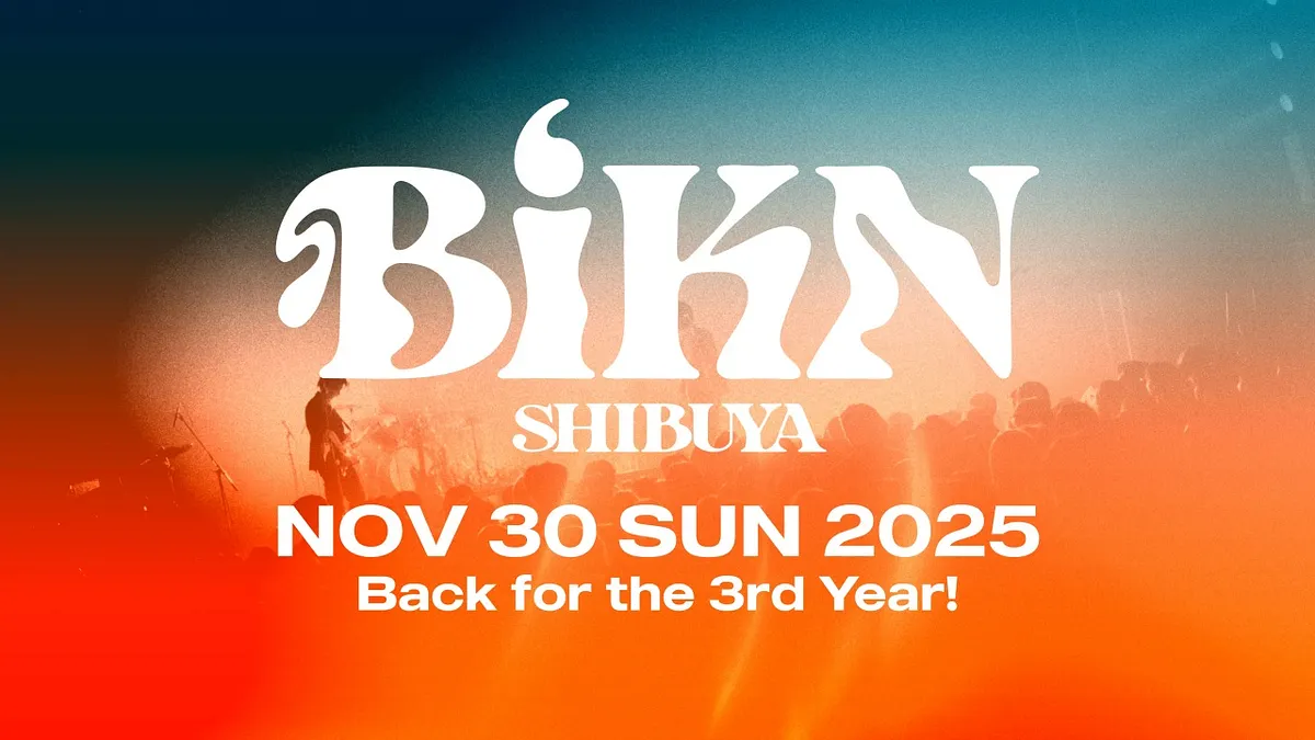アジア・インディー音楽祭〈BiKN shibuya 2025〉が11月30日に渋谷で開催され、第一弾11組が発表される一方、韓国のMeaningful Stoneも10月7日に青山で初来日公演を行う。(写真/BiKN shibuya 2025撮影) アジア・インディー音楽祭〈BiKN shibuya 2025〉が11月30日に渋谷で開催され、第一弾11組が発表される一方、韓国のMeaningful Stoneも10月7日に青山で初来日公演を行う。(写真/BiKN shibuya 2025撮影)