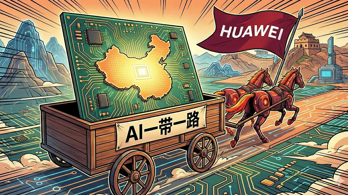 輝達執行長黃仁勳擔憂中國會推「AI一帶一路計劃」,與美國企業競爭,尋求美國政府放寬輝達出口中國的限制。(Google Gemini製圖) 輝達執行長黃仁勳擔憂中國會推「AI一帶一路計劃」,與美國企業競爭,尋求美國政府放寬輝達出口中國的限制。(Google Gemini製圖)