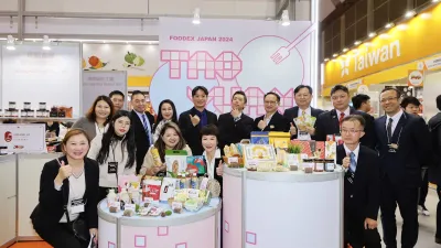 桃園市政府攜手12家優質業者參加東京國際食品展。(圖/桃園市府提供)