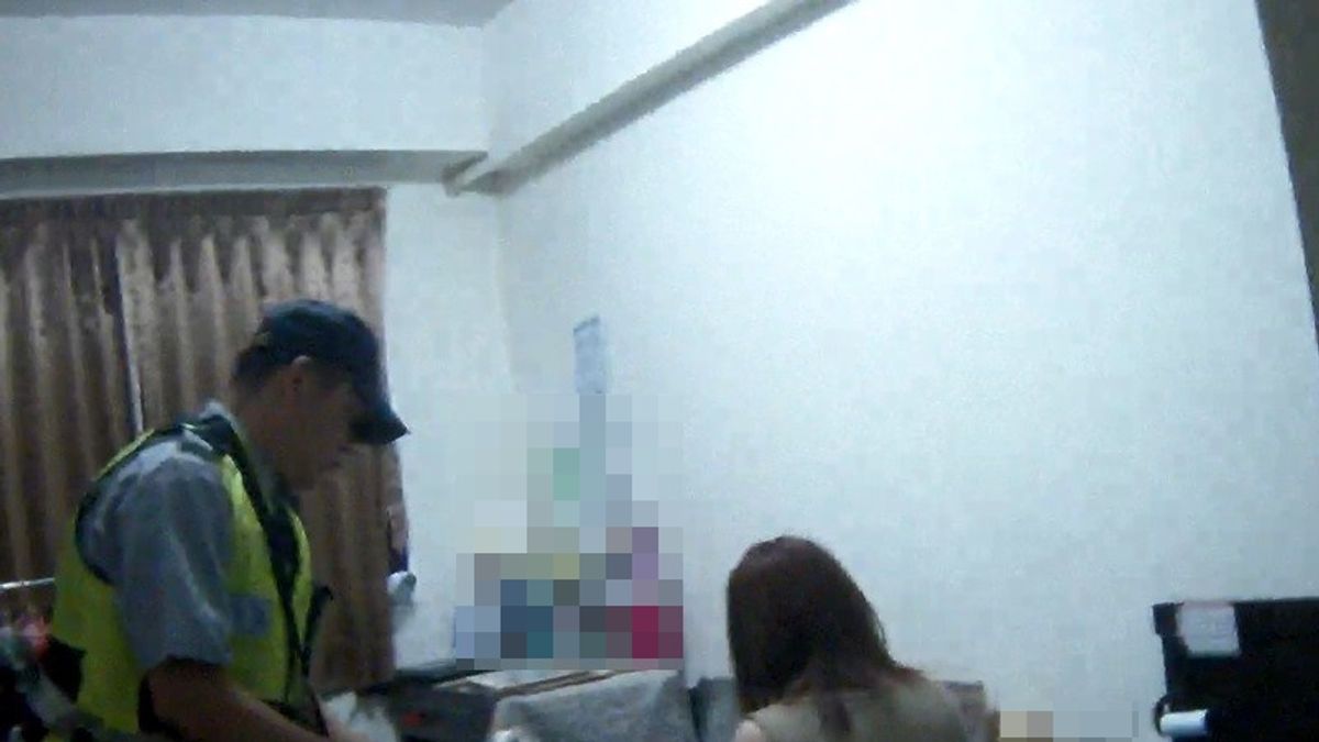 女子情傷欲輕生 暖警以父愛關懷挽生命 女子情傷欲輕生 暖警以父愛關懷挽生命