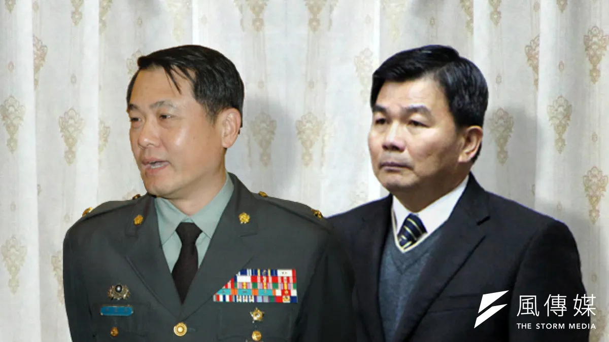 軍情局長醜聞不斷,局長湯家坤(左)及甚受重用的一處處長陳榮明(右)均未受處分,引發議論。(影像合成:風傳媒)