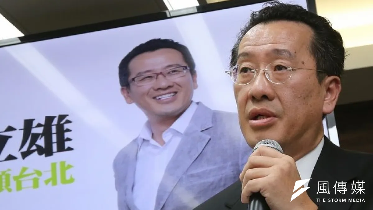民進黨可望為挺柯文哲無黨參選解套,原來被黨內主流派力挺的顧立雄情何以堪。(吳逸驊攝)