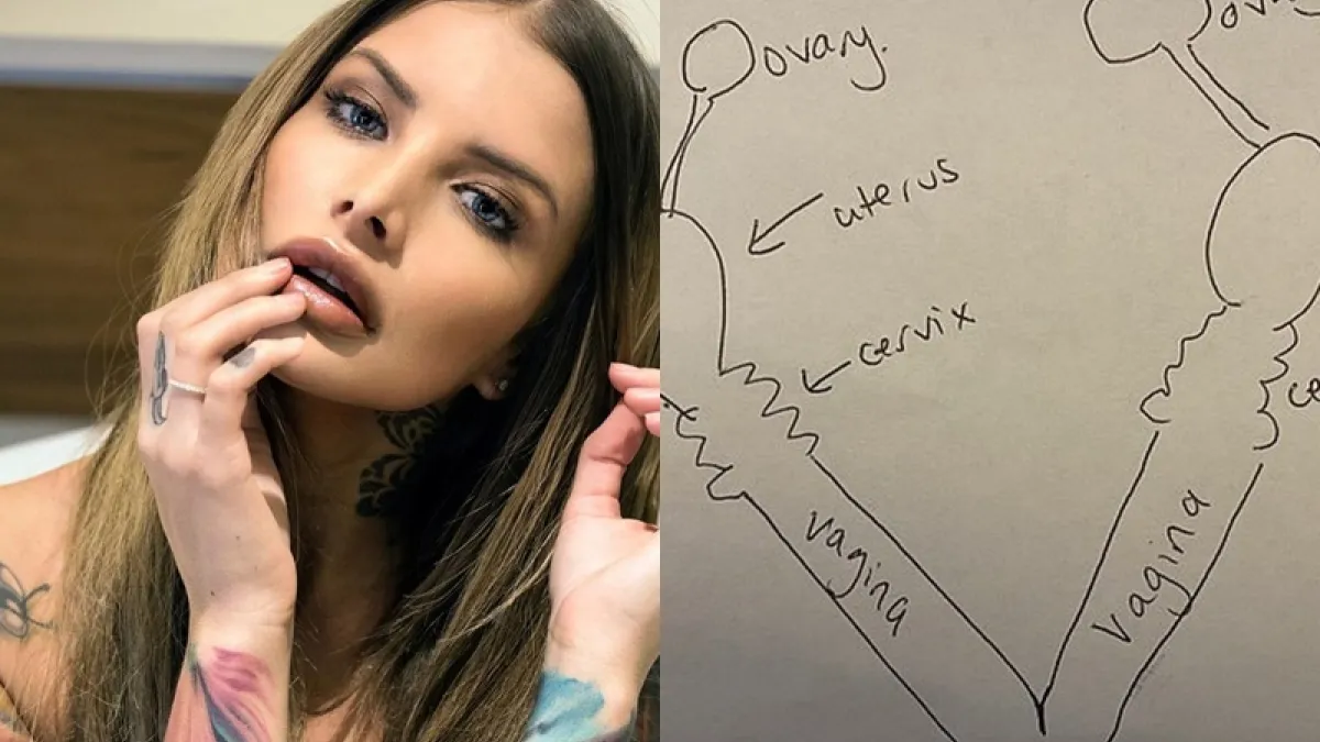 澳洲一位性工作者米勒(Evelyn Miller)患有罕見疾病「雙子宮畸形(uterus didelphys)」。(圖/擷取自網路)