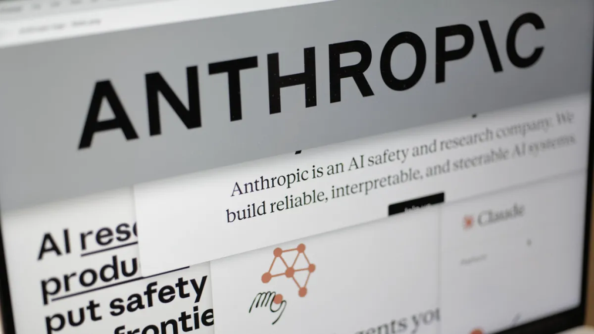 美國AI巨頭Anthropic近日推出兩款新模型。(美聯社)