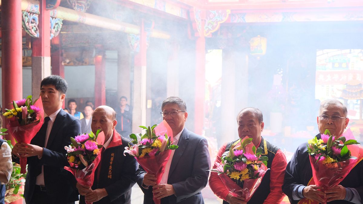 新埔褒忠亭義民廟4日舉行年度三大盛事之一114年度秋祭大典。(圖/新竹縣政府提供) 新埔褒忠亭義民廟4日舉行年度三大盛事之一114年度秋祭大典。(圖/新竹縣政府提供)