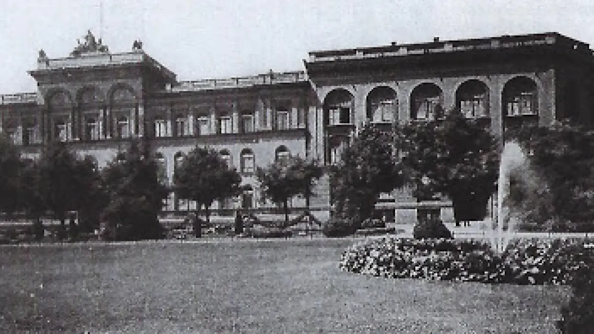 德國參謀本部位於柏林國王廣場舊址,1900年拍攝(資料照:取自Wikimedia Commons)
